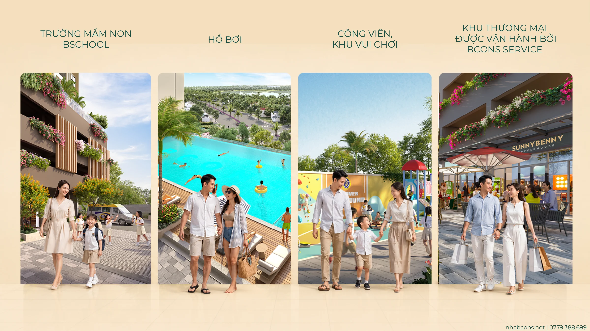 Tiện ích dự án Bcons Aria