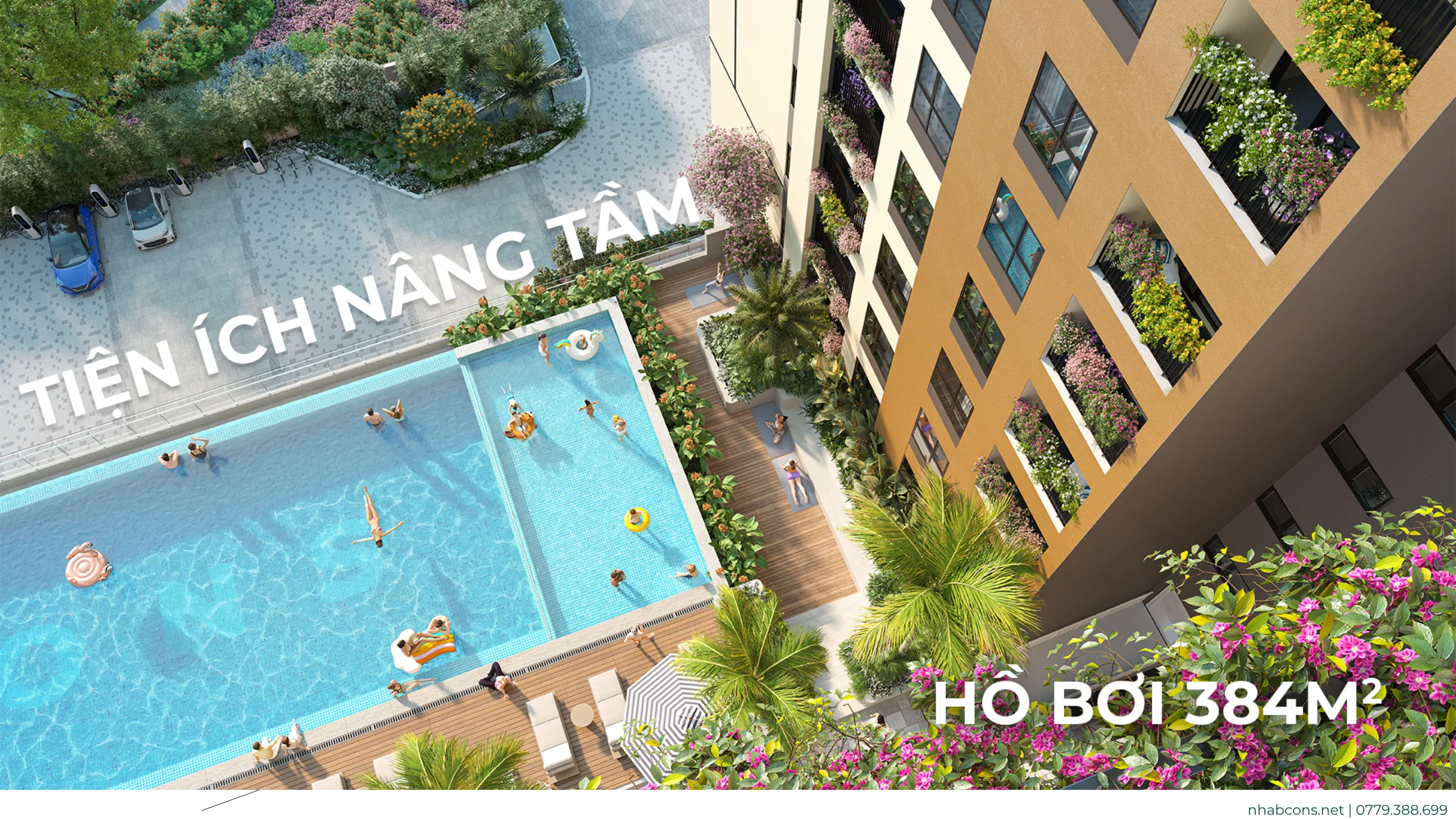 Tiện ích tầng trệt Bcons Aria 2