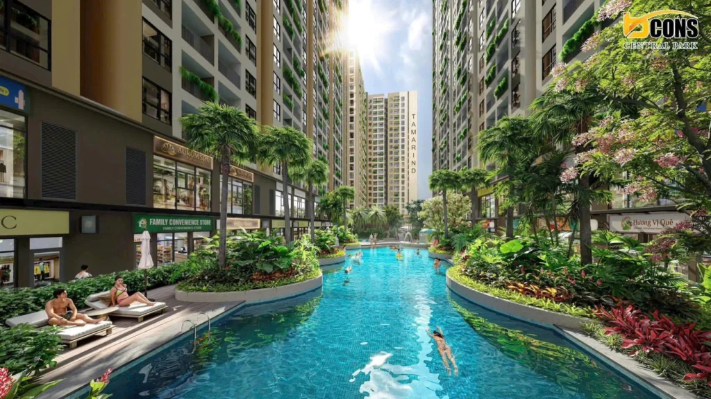 Tiên ích Bcons Central Park Đồng Nai