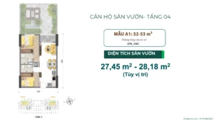 Căn hộ sân vườn Bcons Aria