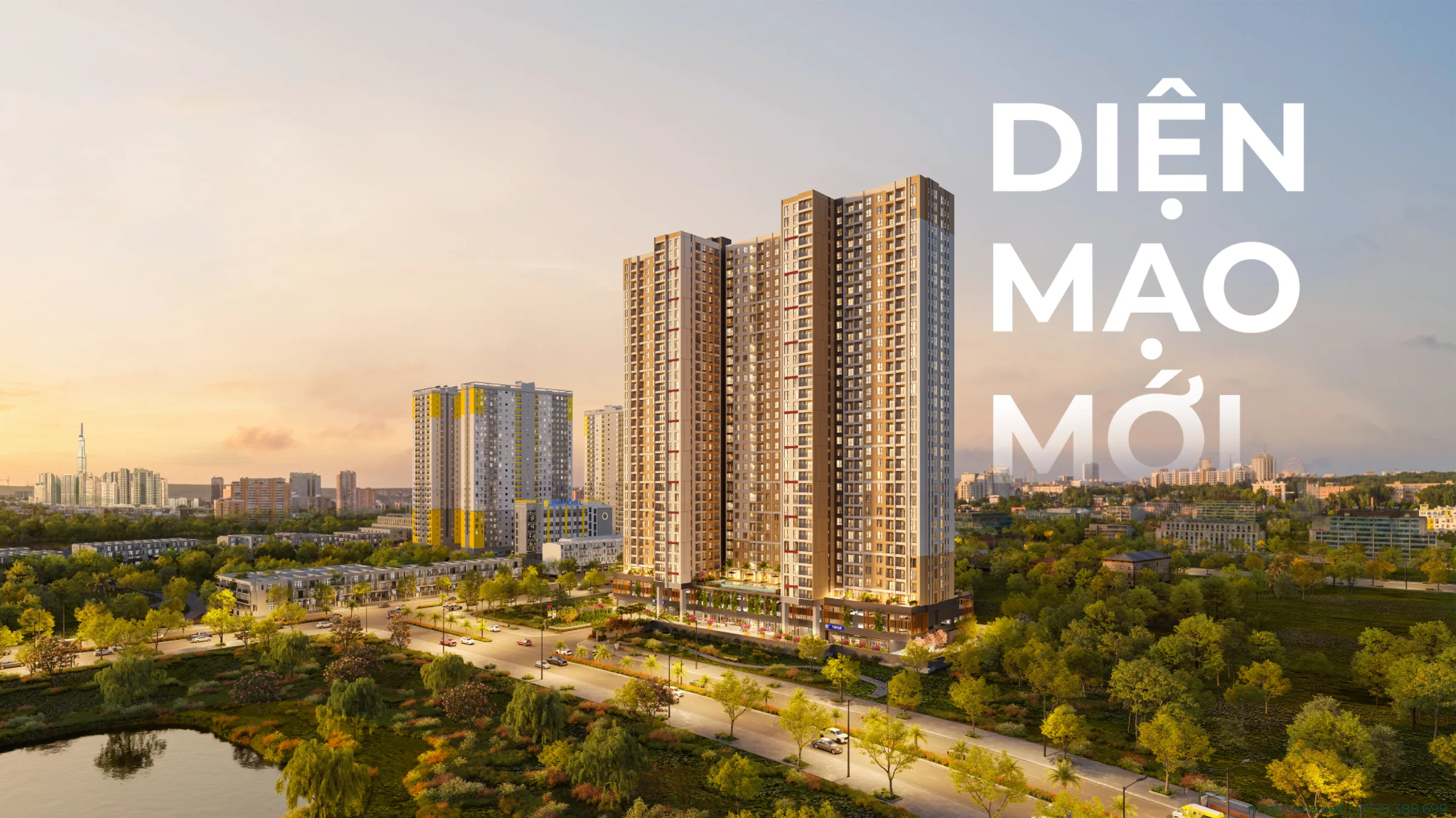 Phối cảnh dự án Bcons Aria