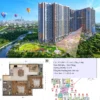 Căn hộ 2PN2WC 73m2 view nội khu Đông Nam